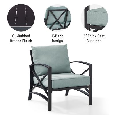 Image showing 6 th Crosley Kaplan Patio Armchair