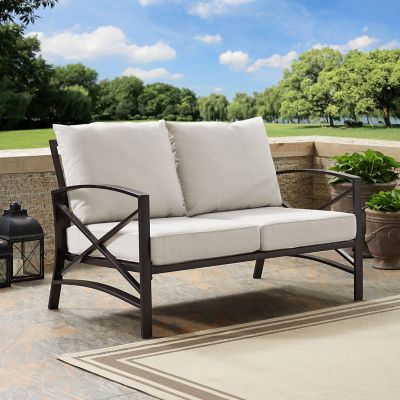 Crosley Kaplan Loveseat, Beige