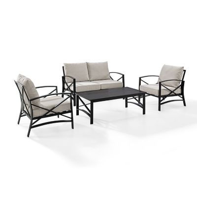 Image showing  4 pc. Kaplan Outdoor Conversation Seating Set