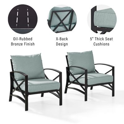 Image showing  2 pc. Kaplan Outdoor Chair Set