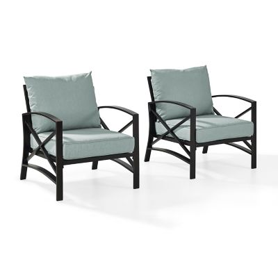 Image showing 7 th Crosley 2 pc. Kaplan Outdoor Chair Set