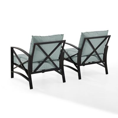 Image showing 8 th Crosley 2 pc. Kaplan Outdoor Chair Set