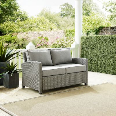 Crosley Bradenton Outdoor Wicker Loveseat