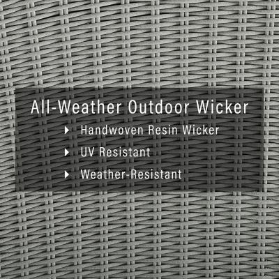 Image showing  Bradenton Outdoor Wicker Loveseat