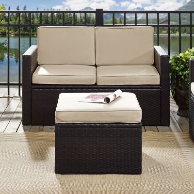 Image showing  Palm Harbor Wicker Ottoman