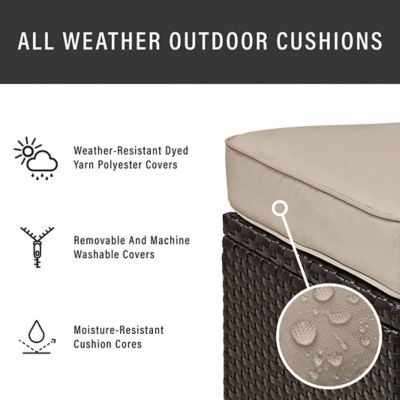 Image showing 5 th Crosley Palm Harbor Wicker Swivel Rocker Chair