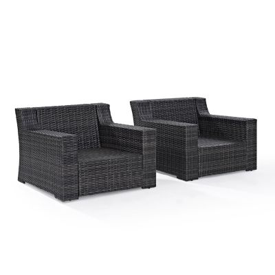 Image showing  2 pc. Beaufort Outdoor Wicker Chair Set