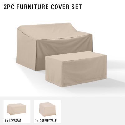 Image showing  Furniture Cover Set, 2 pc., Tan, MO75001-TA