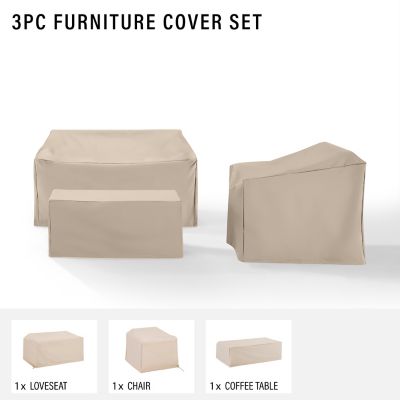 Image showing  Furniture Cover Set, 3 pc., Tan, MO75003-TA