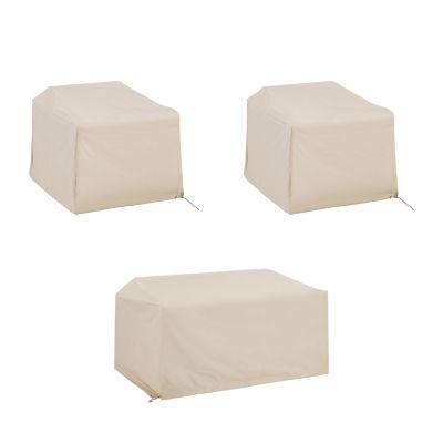 Crosley Furniture Cover Set, 3 pc., Tan, MO75004-TA