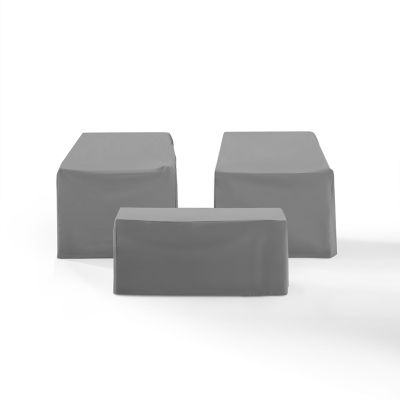 Image showing  Furniture Cover Set, Gray, 3 pc.