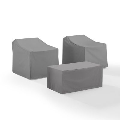 Image showing  Furniture Cover Set, Gray, 3 pc.