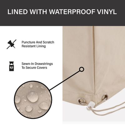 Image showing 3 th Crosley 5 pc. Furniture Cover Set, Tan, MO75006-TA