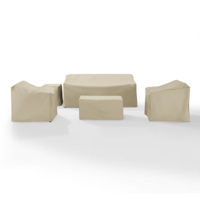 Image showing 5 th Crosley 5 pc. Furniture Cover Set, Tan, MO75006-TA