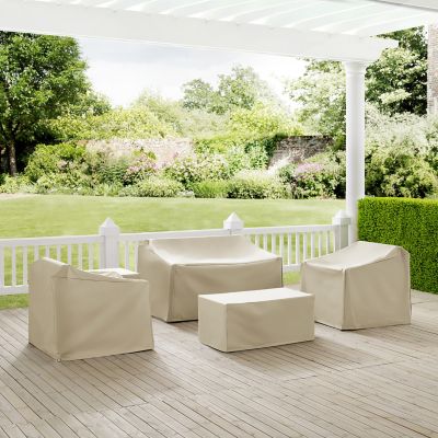 Crosley Furniture Cover Set, Tan, 5 pc.