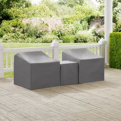 Crosley 3 pc. Furniture Cover Set, Gray 4, MO75008-GY