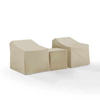 Image showing  Furniture Cover Set, Tan, 3 pc.