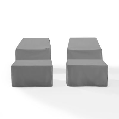 Image showing  4 pc. Furniture Cover Set, Gray 2, MO75009-GY
