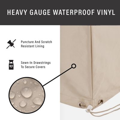 Image showing  Furniture Cover Set, Tan, 4 pc.
