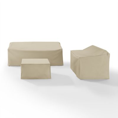 Image showing  3 pc. Sectional Cover Set, Tan, MO75010-GY