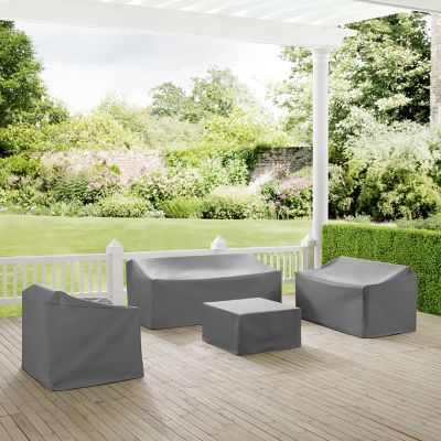 Crosley 4 pc. Sectional Cover Set, Gray, MO75011-GY