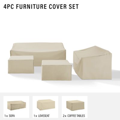 Image showing  Sectional Cover Set, Tan, 4 pc., MO75012-TA