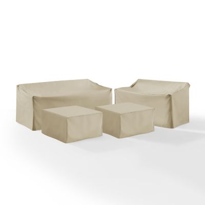 Image showing 5 th Crosley Sectional Cover Set, Tan, 4 pc., MO75012-TA
