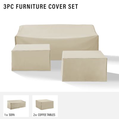 Image showing  3 pc. Sectional Cover Set, Gray, MO75013, MO75013-GY