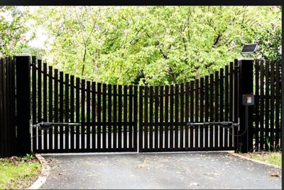 Details about   Designer Series Automatic Gates Gate Timed For One Vehicle Only 