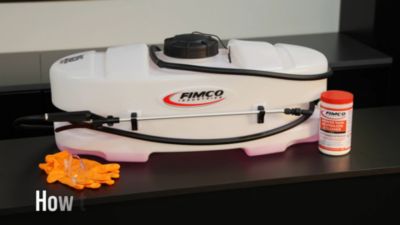 Image showing  25 gal. Volt Edge ATV Broadcast Boom Sprayer