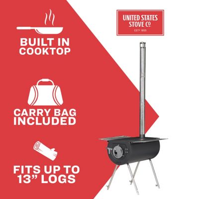 Image showing  Caribou Backpacker Camp Stove, 89.375 sq. in., 20,000 BTUs