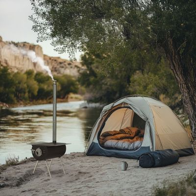 Image showing  Caribou Backpacker Camp Stove, 89.375 sq. in., 20,000 BTUs