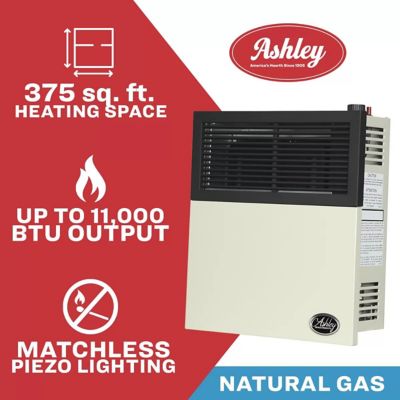 Image showing  17.36 in. Natural Gas Direct-Vent Heater, 375 sq. ft., 11,000 BTU