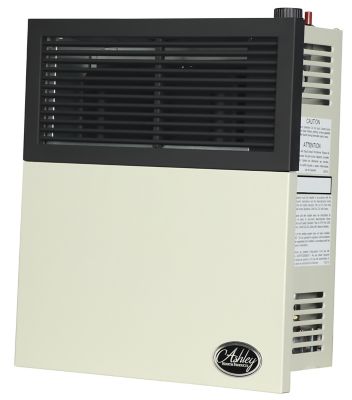 Ashley 11,000 BTU Direct-Vent Propane Heater I absolutely love this heater it’s easy to use and you do not smell an propane for it at all o lone how we can stick it on the wall out of the way it’s heats a pretty good space