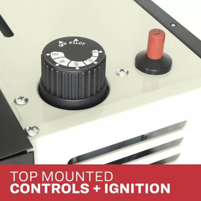 Image showing 5 th Ashley 17.25 in. Propane Gas Direct-Vent Heater, 375 sq. ft., 11,000 BTU