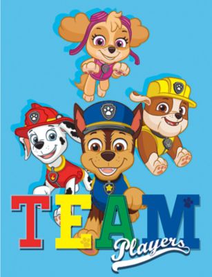 Northwest Paw Patrol Fantastic Team 46 X 60 In Fleece Throw Blanket Nw 15310 At Tractor Supply Co