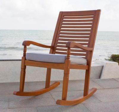 Image showing  Nantucket Patio Rocking Chair, 34.25 in. x 23.23 in. x 42.32 in., 250 lb. Capacity, 2.5 in. Cushion Thickness