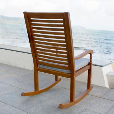 Image showing  Nantucket Patio Rocking Chair, 34.25 in. x 23.23 in. x 42.32 in., 250 lb. Capacity, 2.5 in. Cushion Thickness