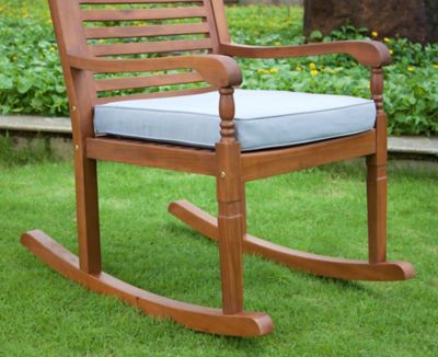 Image showing  Nantucket Patio Rocking Chair, 34.25 in. x 23.23 in. x 42.32 in., 250 lb. Capacity, 2.5 in. Cushion Thickness