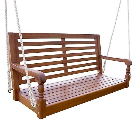 northbeam Nantucket Swing Bench, 20.28 in. x 46.46 in. x 22.24 in., 14.82 in. x 42.91 in. Seat Size, 500 lb. Capacity