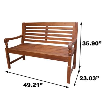 Image showing 6 th northbeam 45.67in. Nantucket Patio Garden Bench