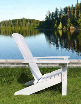 Image showing  Lakeside Faux Wood Adirondack Chair