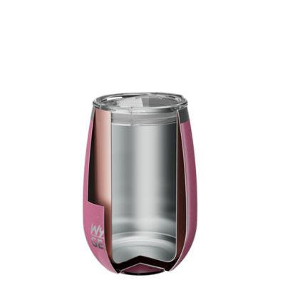 Image showing  12 oz. Wine Tumbler with 2 Lids