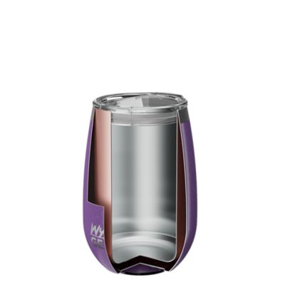 Image showing  12 oz. Wine Tumbler with 2 Lids