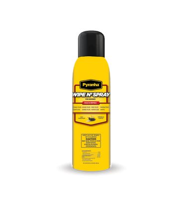 Pyranha Wipe N' Spray Fly Repellent for Horses, 15 oz. 360 Degree Continuous Spray