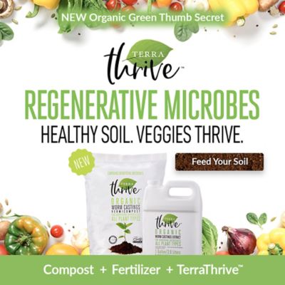 Image showing  10 qt. Thrive Dry Blend Worm Castings Soil Conditioner