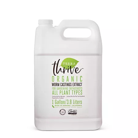 Terra 1 gal Thrive Worm Castings Extract Liquid Concentrated Soil Conditioner Soil Amendments