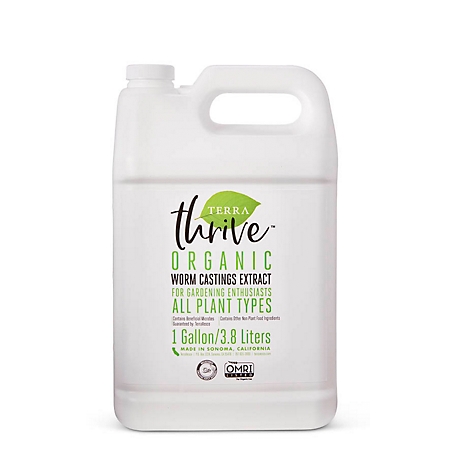 Terra 1 gal. Thrive Worm Castings Extract Liquid Concentrate Soil Conditioner