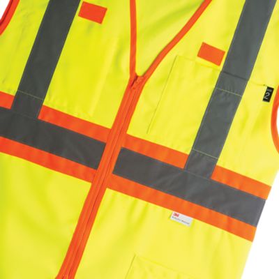 Image showing  Men's Hi-Vis ANSI II Premium Safety Outdoor Goods Vest