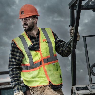 Image showing  Men's Hi-Vis ANSI II Premium Safety Outdoor Goods Vest